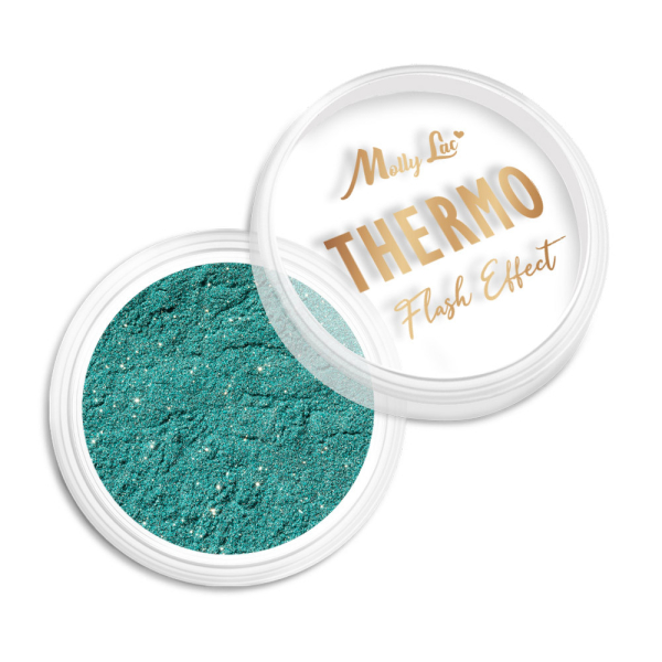 Nail Art Thermo Flash Effect Blau/Grau